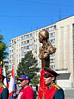 Курганские священники приняли участие во встрече с участниками патриотического автомарша «Дорогами сибирской славы: Красноярск-Брест-2021» 