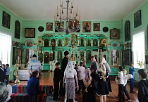 Ученики и преподаватели Боровлянской школы побывали в местном храме