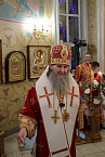 В главном соборе Зауралья встретили Пасху Христову