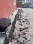 В Богоявленском соборе Кургана начались наружные ремонтно-восстановительные работы