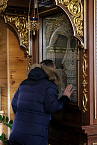 Митрополит Даниил освятил купола и кресты для нового Чимеевского храма