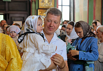 В день всех святых митрополит Даниил совершил литургию в кафедральном соборе Кургана