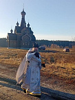 Паломники из Тюмени посетили Андреевскую слободу в день Архангела Михаила