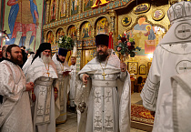 Пасху Христову встретили в главном соборе Зауралья
