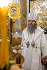Митрополит Даниил и священство Курганской епархии совершили Великую Рождественскую вечерню