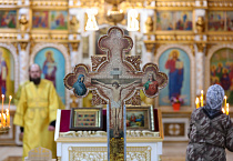 В храме посёлка Смолино почтили память курганских подвижников благочестия