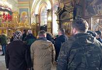 В Кургане «Русская Община» провела первый в новом году молебен