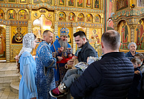 Митрополит Даниил в праздник Благовещения совершил Божественную литургию