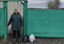 В Зауралье «Мобильный центр гуманитарной помощи» Курганской епархии совершил очередной выезд в село