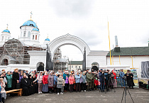 Глава Курганской митрополии принял участие в празднике «Пасхальные встречи в Верх-Тече»