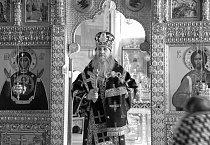 Митрополит Даниил совершил последнюю в этом году Литургию Преждеосвященных Даров