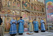 Митрополит Даниил в праздник Благовещения совершил Божественную литургию