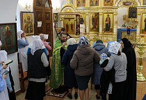 Мощи преподобного Сергия Радонежского побывали в социальных и медицинских учреждениях Кургана