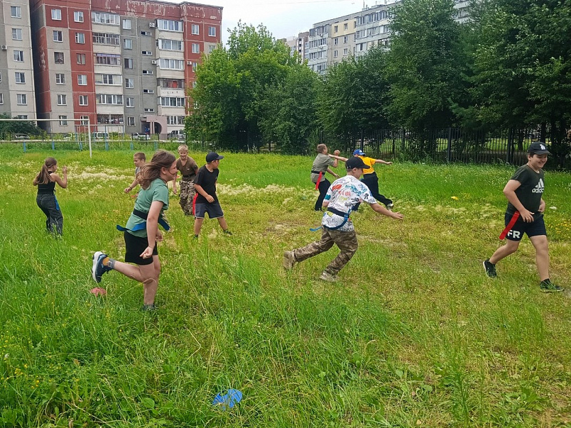 В Кургане школьники развивают тактические навыки в игровой форме