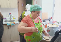 Социальная столовая «Покров» при курганском храме обеспечивает питанием нуждающихся