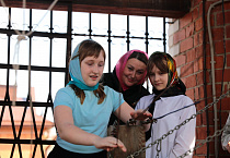 На Светлой седмице школьники Кургана посетили колокольню