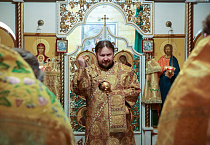 В храме села Темляково два митрополита отслужили Литургию