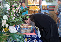 Чин погребения Плащаницы Пресвятой Богородицы совершен в  Александро-Невском кафедральном соборе города Кургана