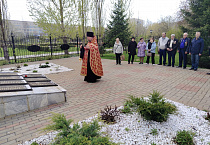 В Кургане возле кафедрального Александро-Невского собора прошла панихида  по жертвам аварии на Чернобыльской АЭС