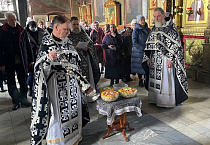 В храмах Курганской епархии освятили коливо