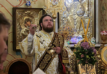 Митрополит Даниил совершил ночную праздничную службу в Рождество Христово