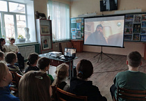 Юные художники города Шадринска посмотрели фильм о преподобном Далмате Исетском
