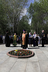 В Парке Победы курганские священники 9 мая совершили литию