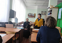На курганском приходе прошла беседа священника и психолога