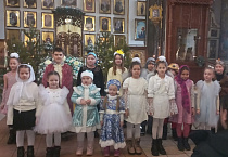 В Введенском храме прошел детский праздник