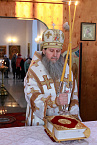 Митрополит Даниил посетил с архипастырским визитом храм в селе Митино