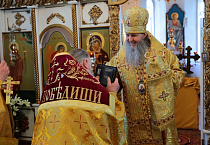 Митрополит Даниил совершил Литургию в селе Чернавское