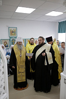 Освящение храма в Курганской областной больнице