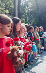 В Кургане члены СПЖ почтили память о детях - жертвах войны в Донбассе