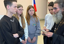 Беседа о Рождестве прошла в школе села Иковка
