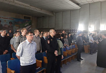В Кургане священник выступил на совещании УМВД