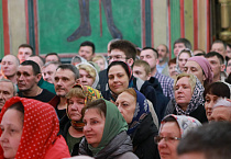Пасху Христову встретили в главном соборе Зауралья