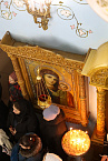 В праздник Крещения в курганском соборе выступил православный ансамбль «Дорос»