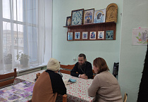 На курганском приходе прошла групповая беседа в рамках грантового проекта