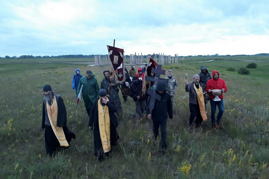 Священники Курганской епархии помолились о вразумлении людей, попавших под влияние неоязычников