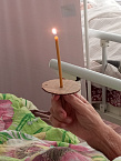 Зауральский  священник совершил Крещение пациентов хосписа в селе Садовое