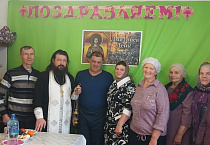 Половинский священник поздравил сельчан с престольным праздником