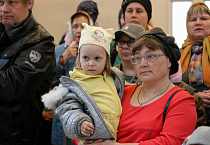 В курганском Троицком соборе с пасхальным концертом выступил «Поющий город»