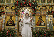В Рождество Христово митрополит Даниил совершил ночную праздничную службу