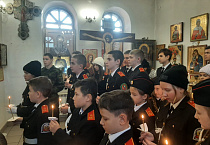 В Пантелеимоновском храме прошло патриотическое мероприятие в память о великом русском полководце