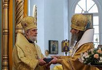 Митрополит Даниил поздравил епископа Шадринского и Далматовского Владимира с 60-летием