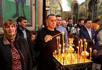 Пасху Христову встретили в главном соборе Зауралья