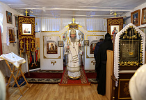 Митрополит Даниил в день святителя Филиппа Московского совершил Литургию в Варгашах