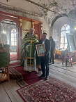 В Никольском храме села Усть-Суерское прошло праздничное богослужение
