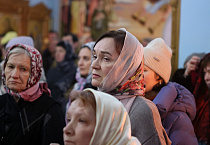 В праздник Крещения в курганском соборе выступил православный ансамбль «Дорос»