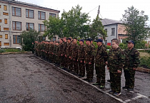 Зауральский священник благословил участников военно-полевых сборов